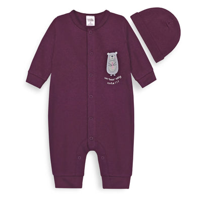 Baby Fleece Full Length Romper (Unbearably Cute)