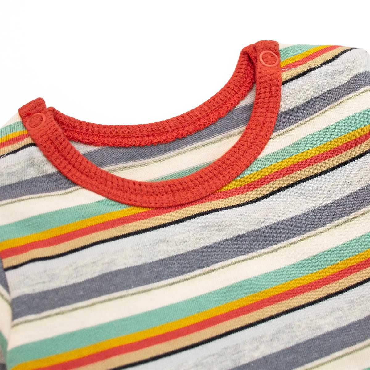 Baby Bodysuit & Trouser Set (Red Striper)
