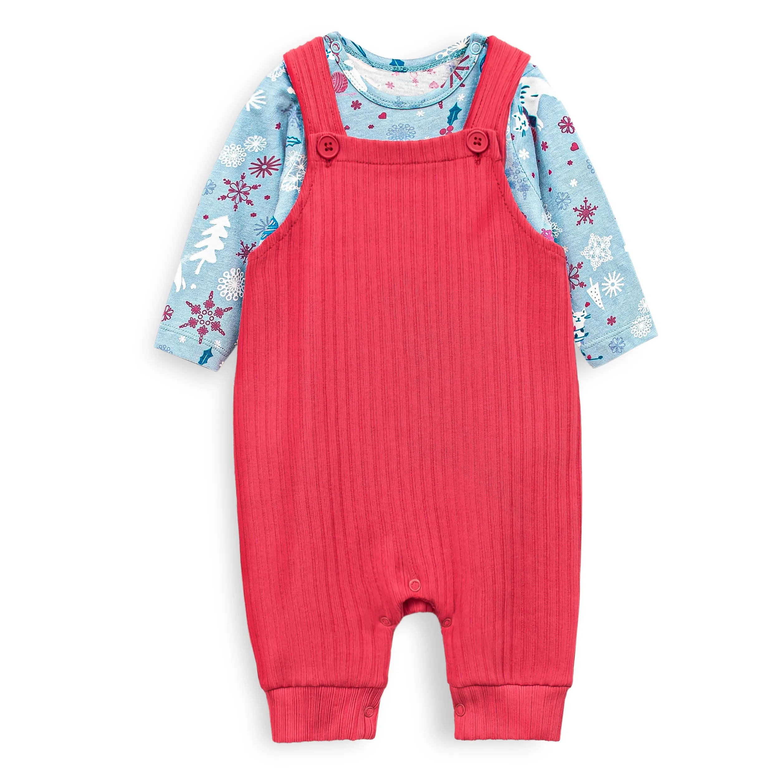 Baby Romper Set (Joyful Cat)