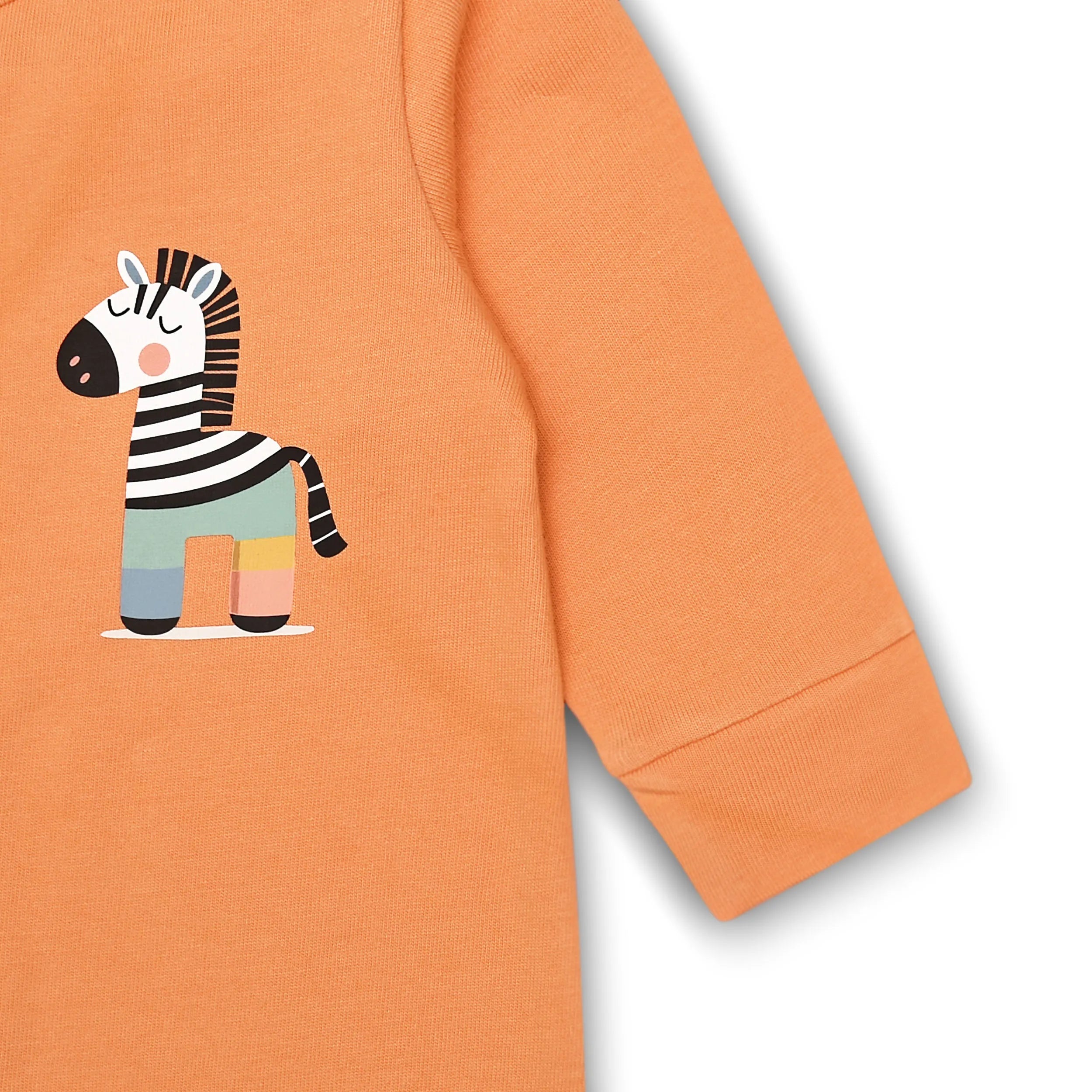 Baby Full Length Romper (Zebra)