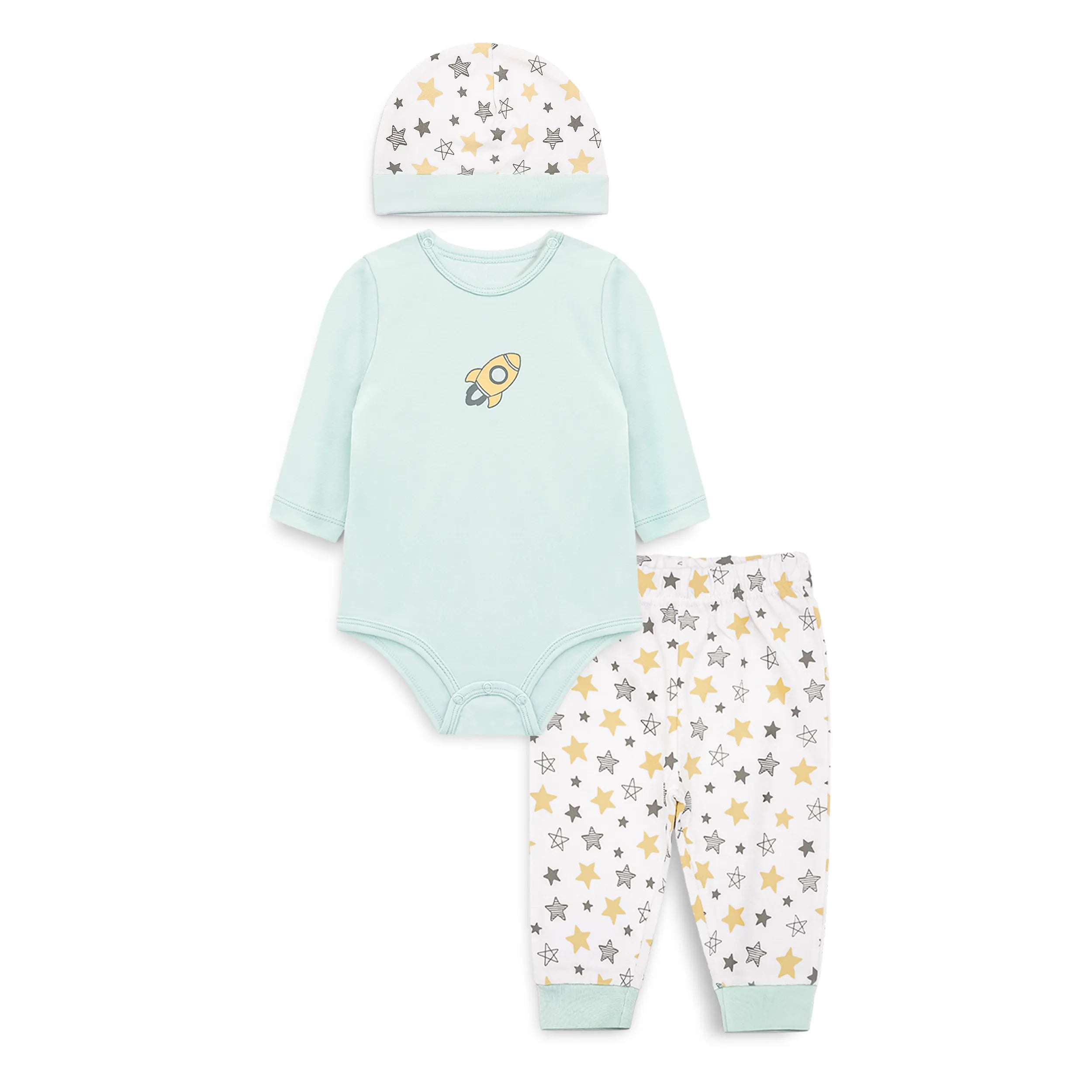 Baby Bodysuit & Trouser Set (Rocket - 002)