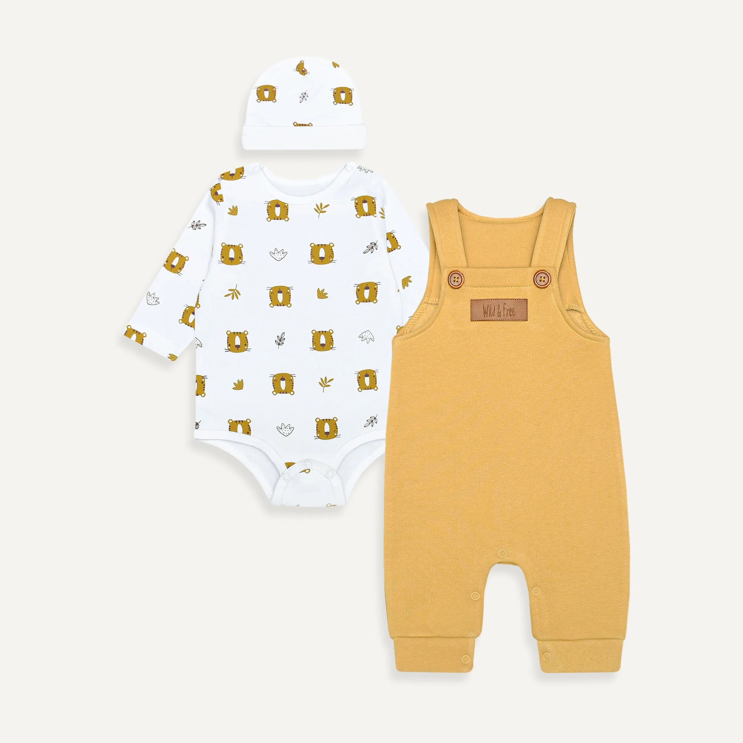 Baby Fleece Romper Set (Wild and Free)