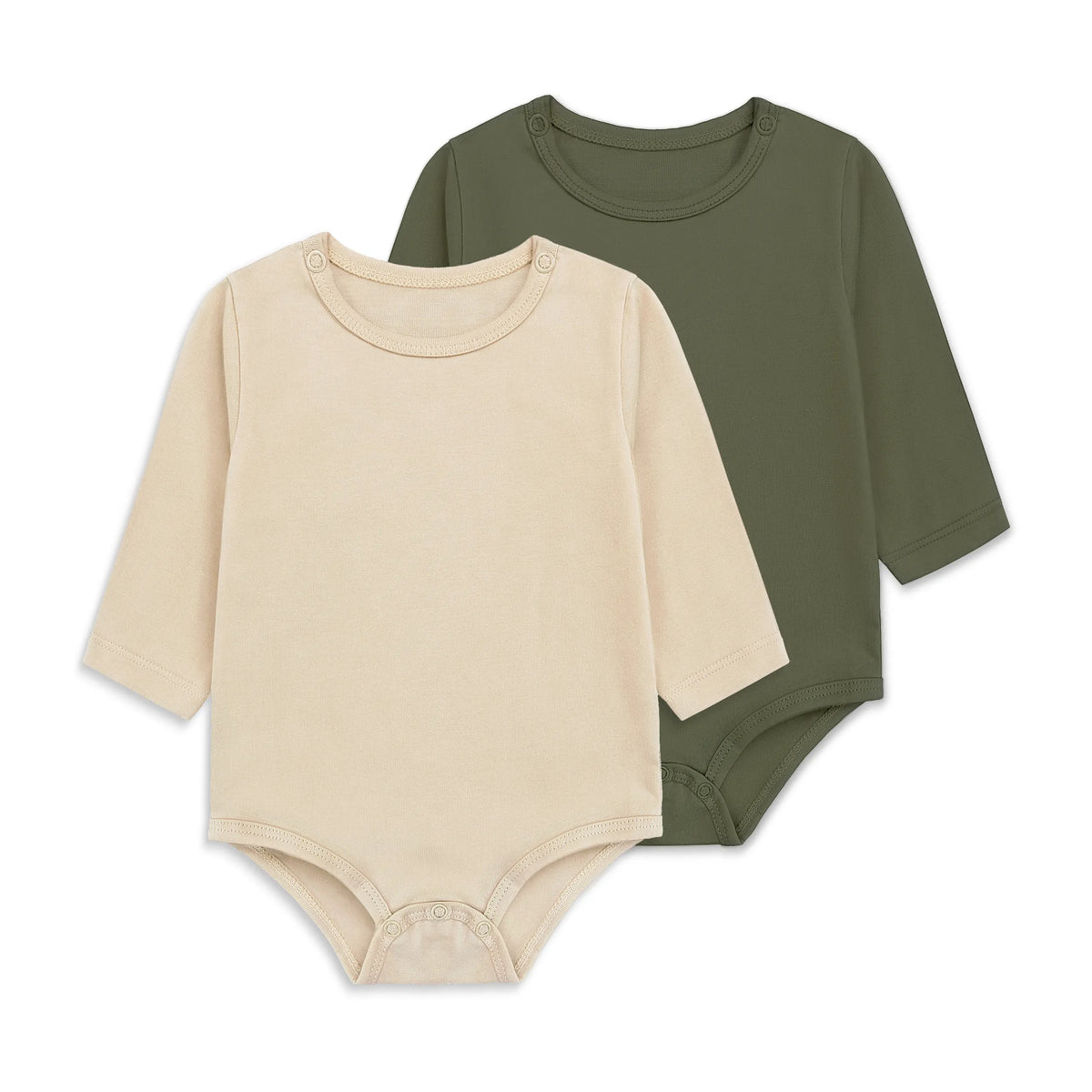 Set of 3 Bodysuits - Plain 002