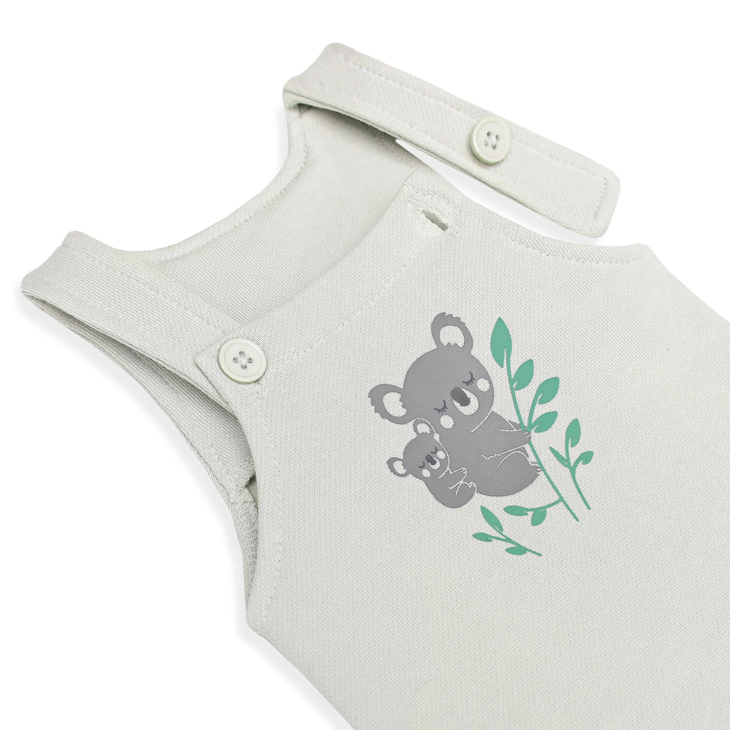 Baby Fleece Romper Set (Koala)