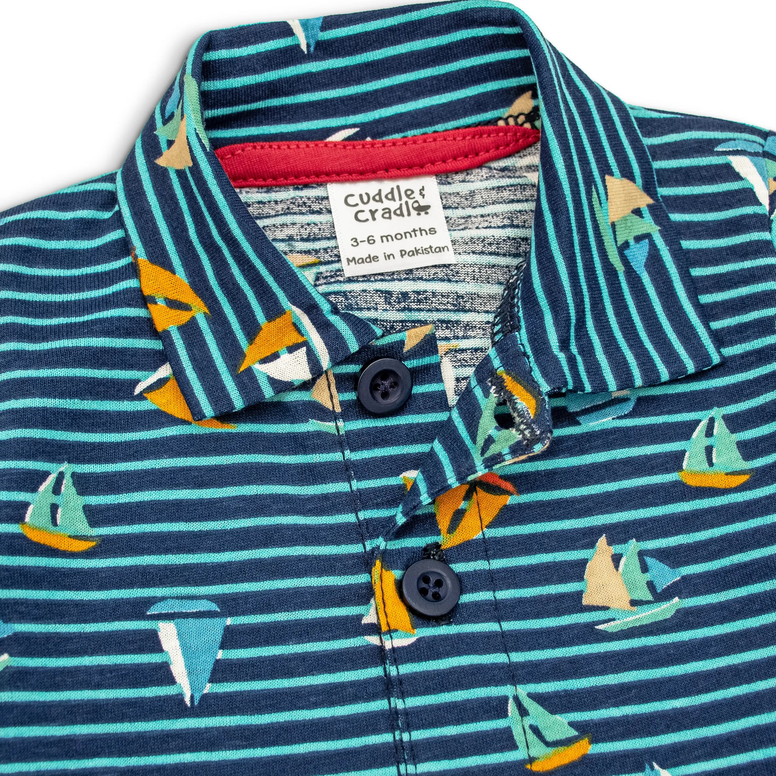 Half Length Baby Romper (Sailor)