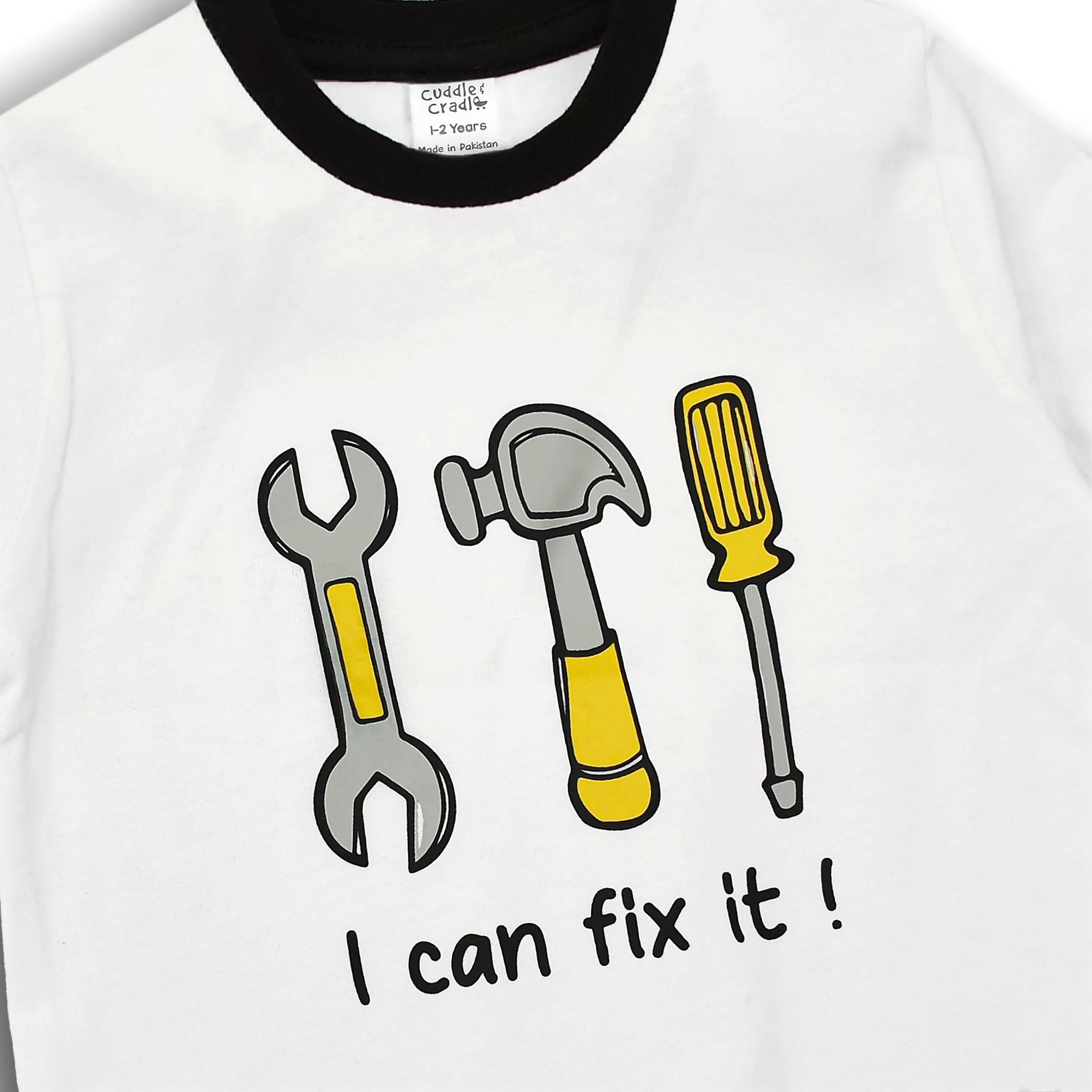 Graphic T-Shirt & Shorts Set (I can fix it-001)