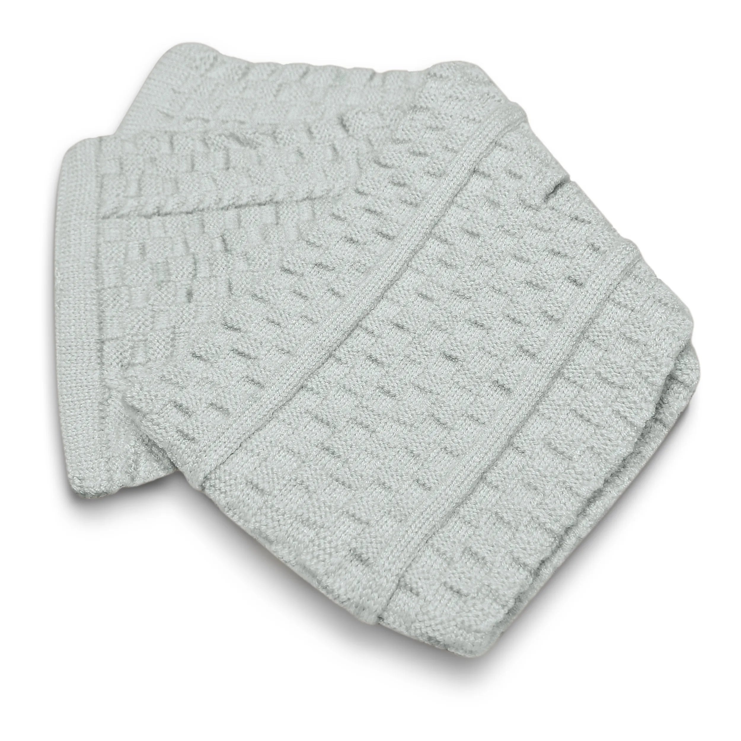 Baby Cap & Scarf Set (Grey - 002)