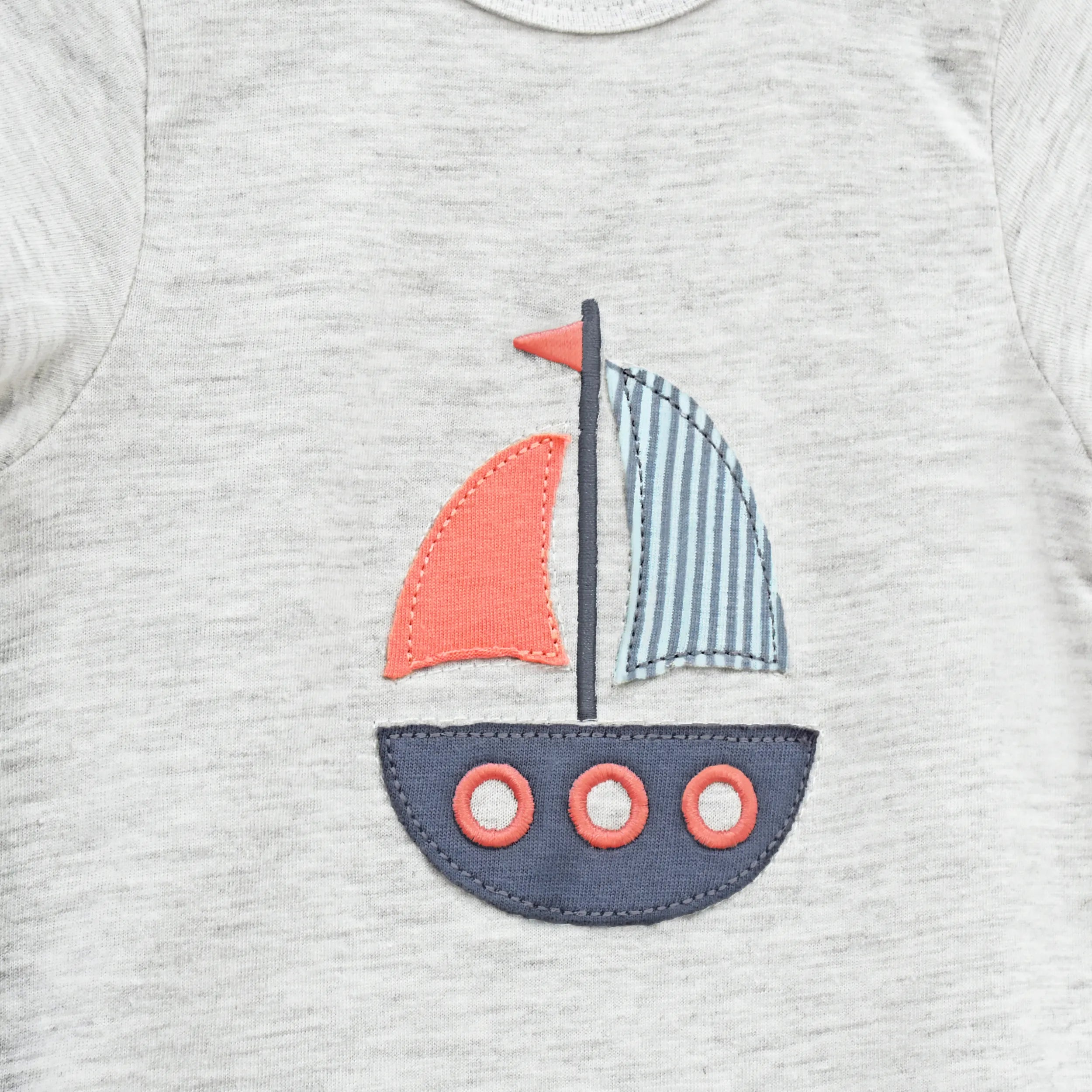 Baby Bodysuit and Shorts Set (Boat)