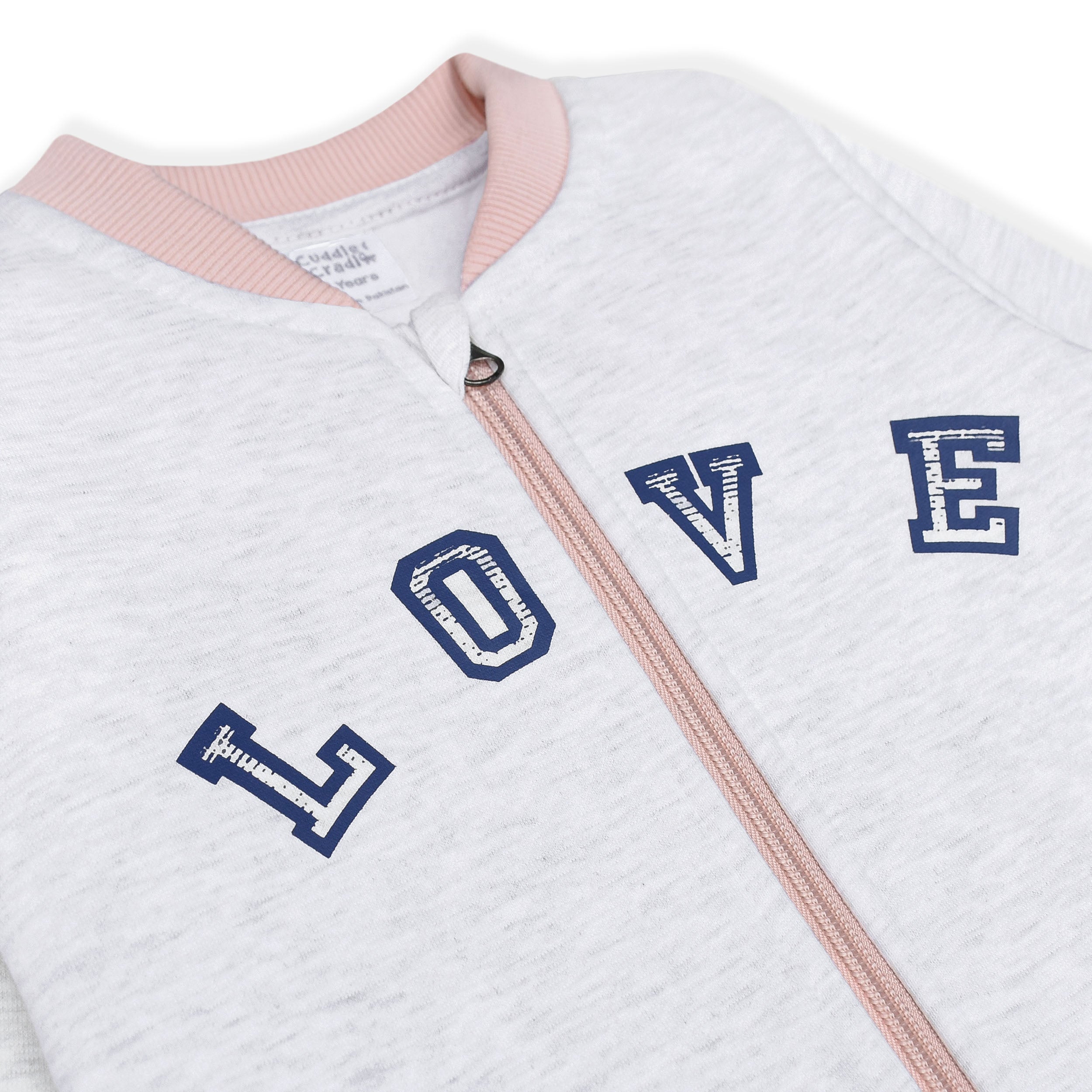 Girls Fleece Zipper (Love)