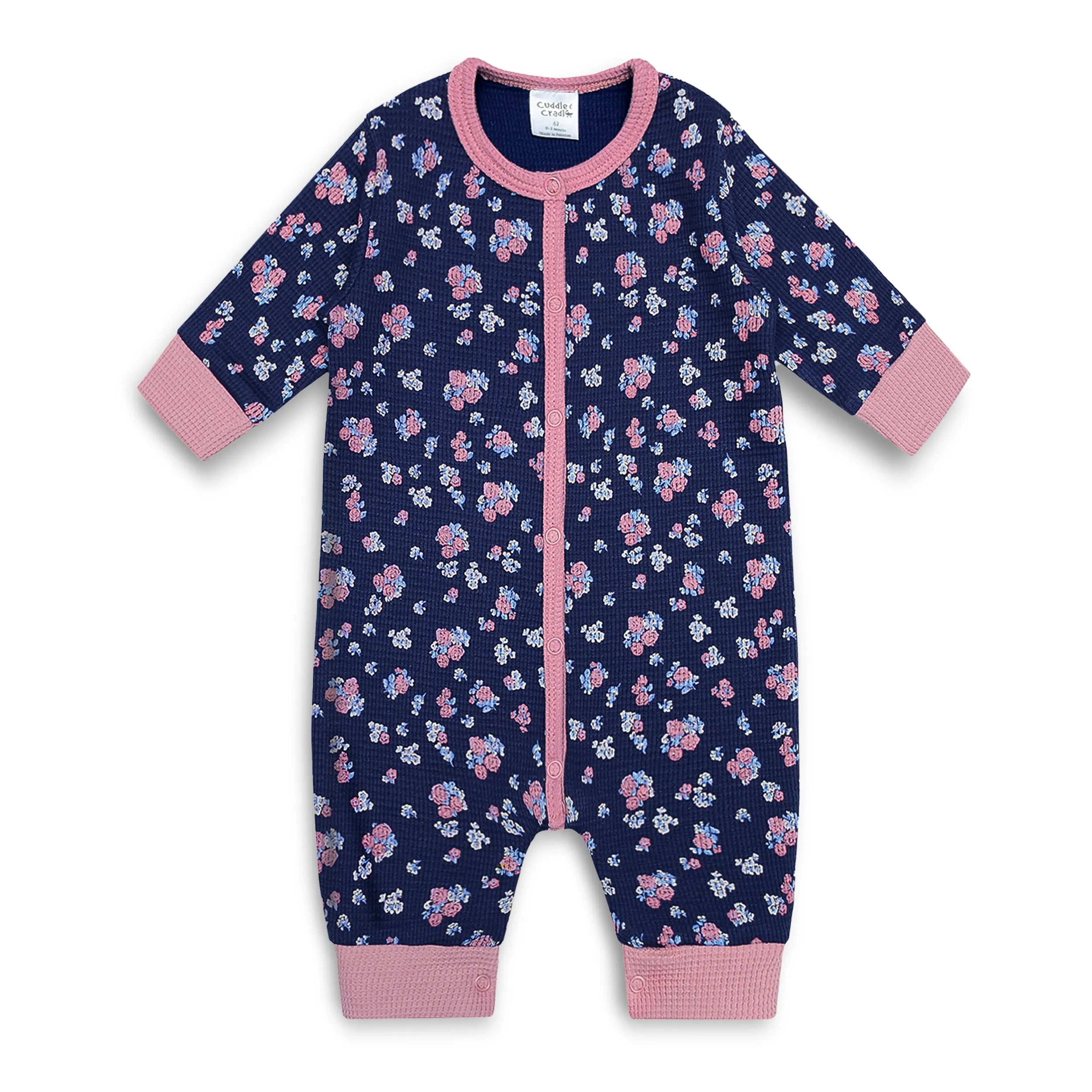 Baby Full Length Romper (Floral)