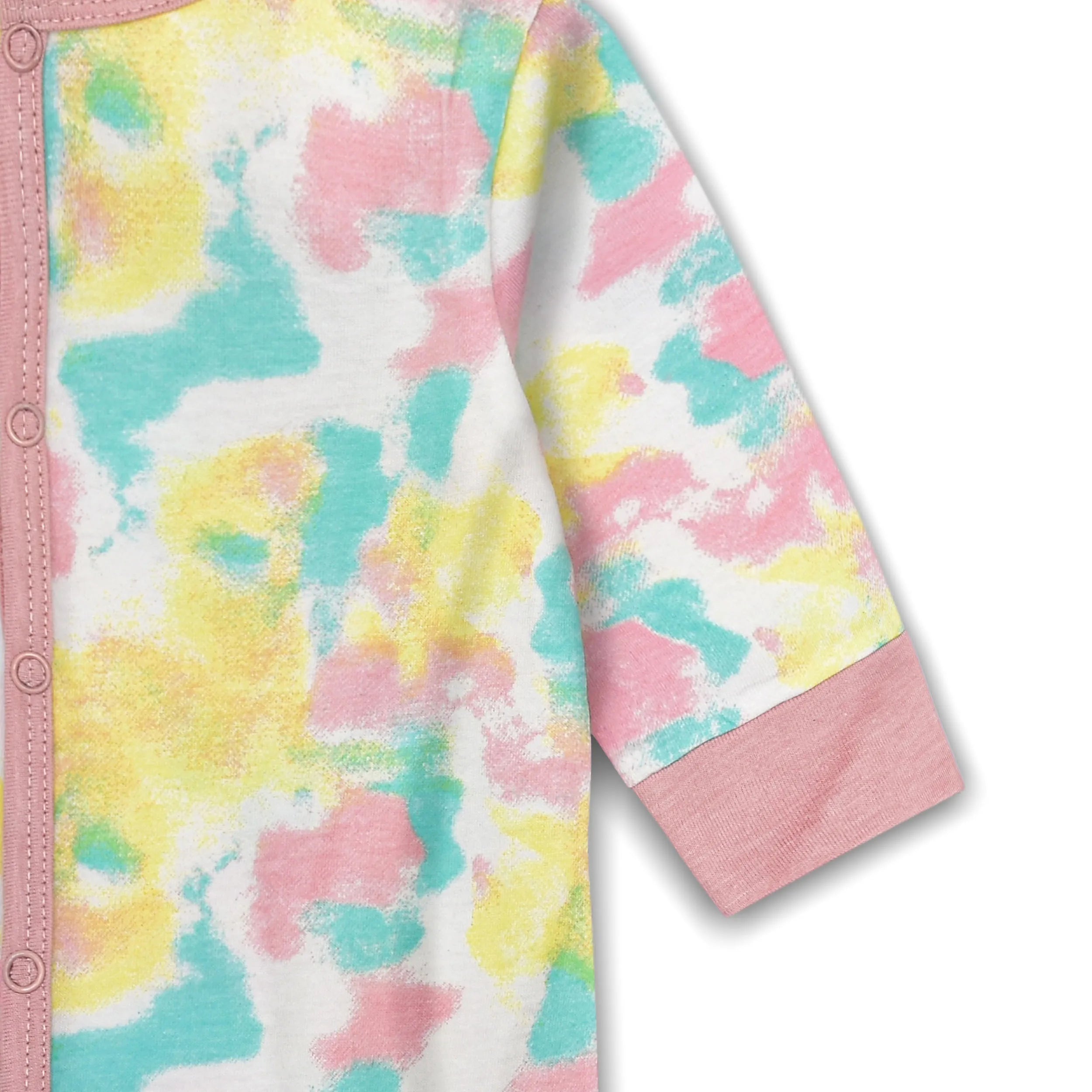 Baby Girl Full Length Romper (Tie and dye)