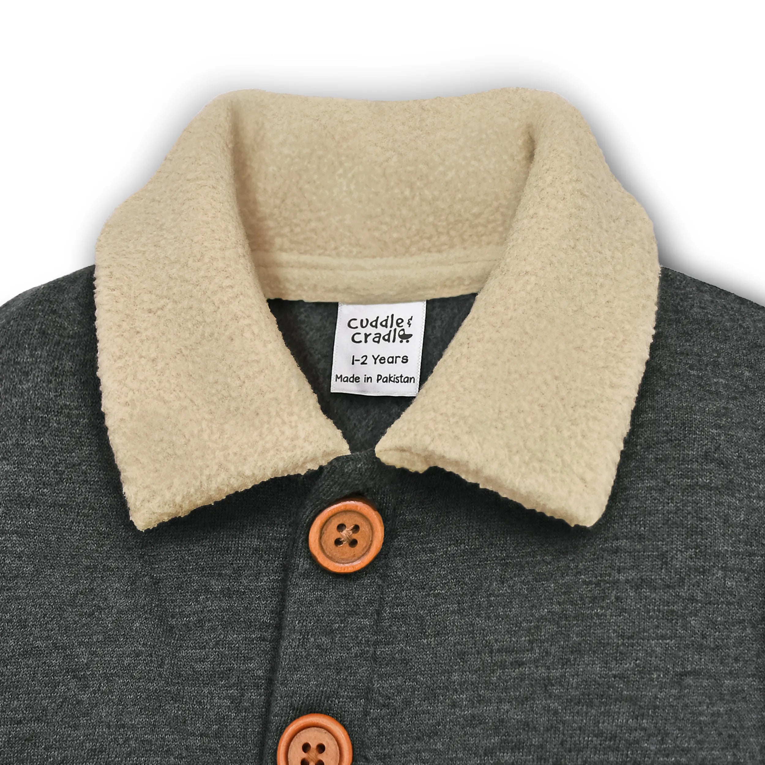 Fleece Button Down Jacket