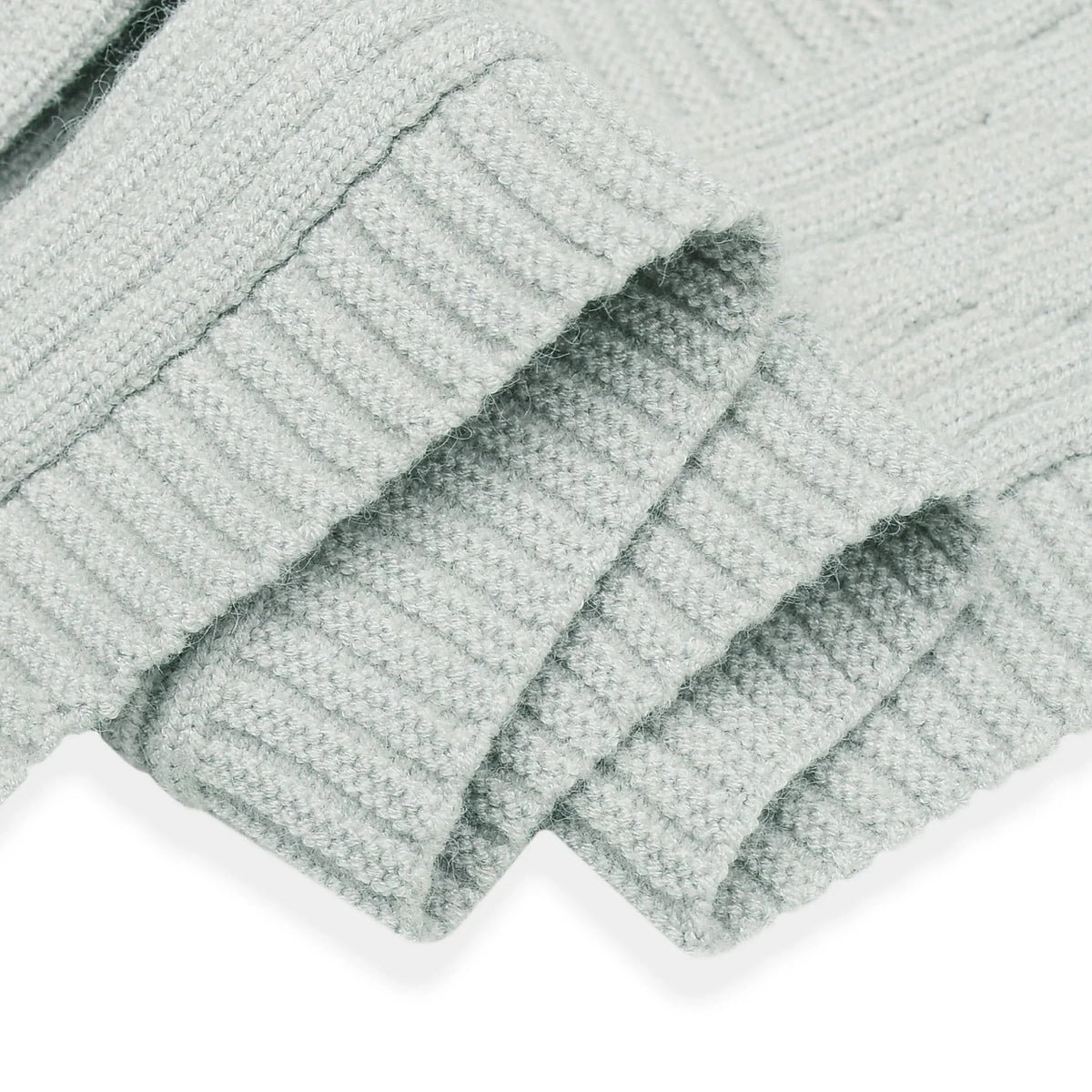 Baby Cap & Scarf Set (Grey - 001)