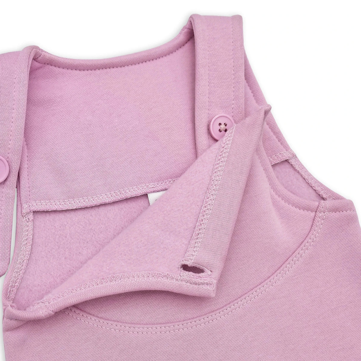 Roimper Baby Romper Set (Pink) | Slub Terry Romper Set | Cuddle & Cradle