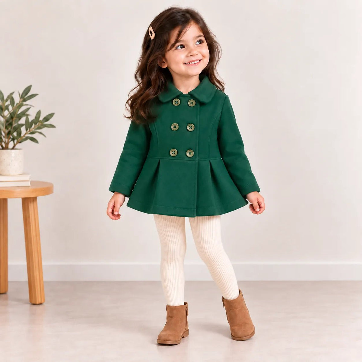 Girls Fleece Coat