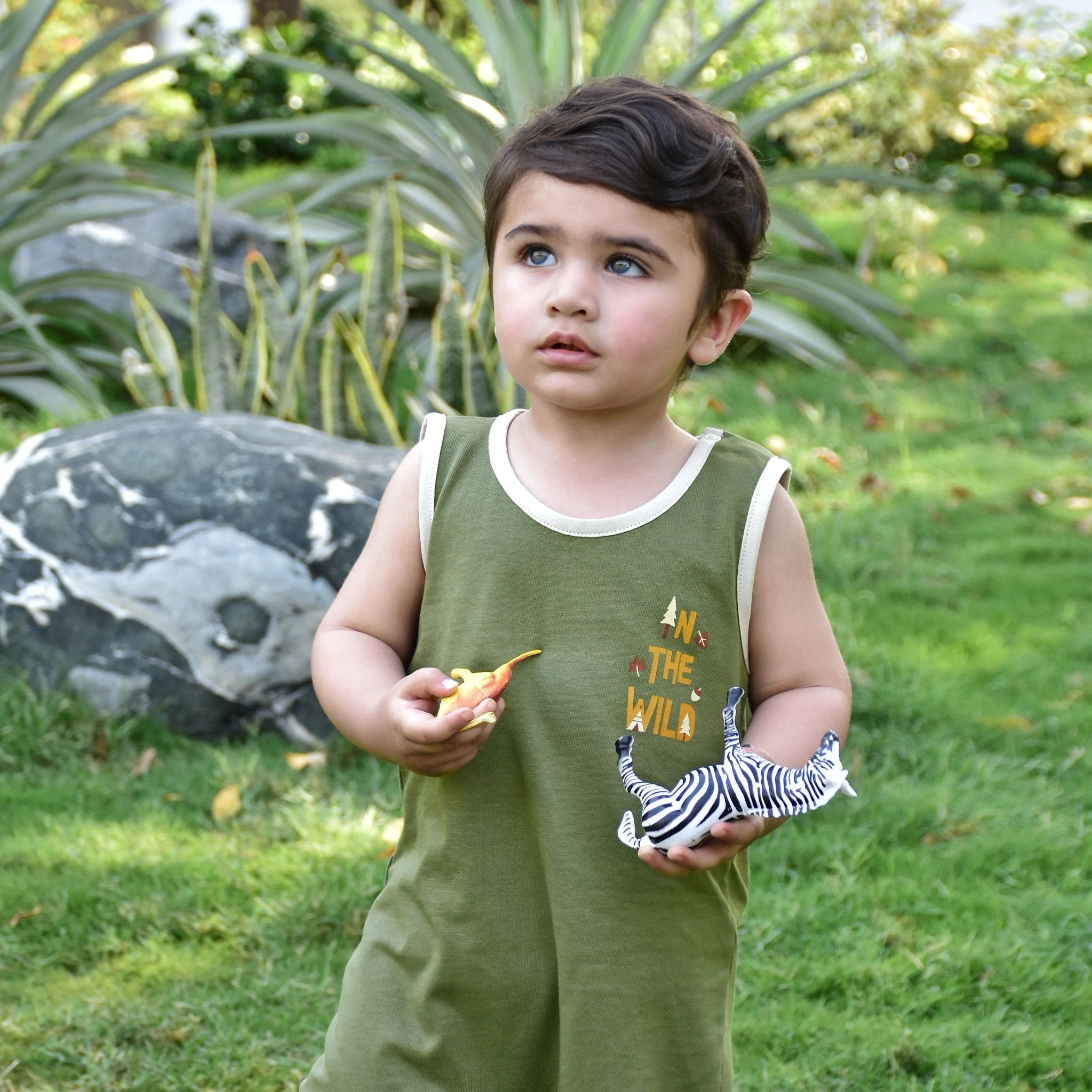 Half Length Romper (In The Wild)