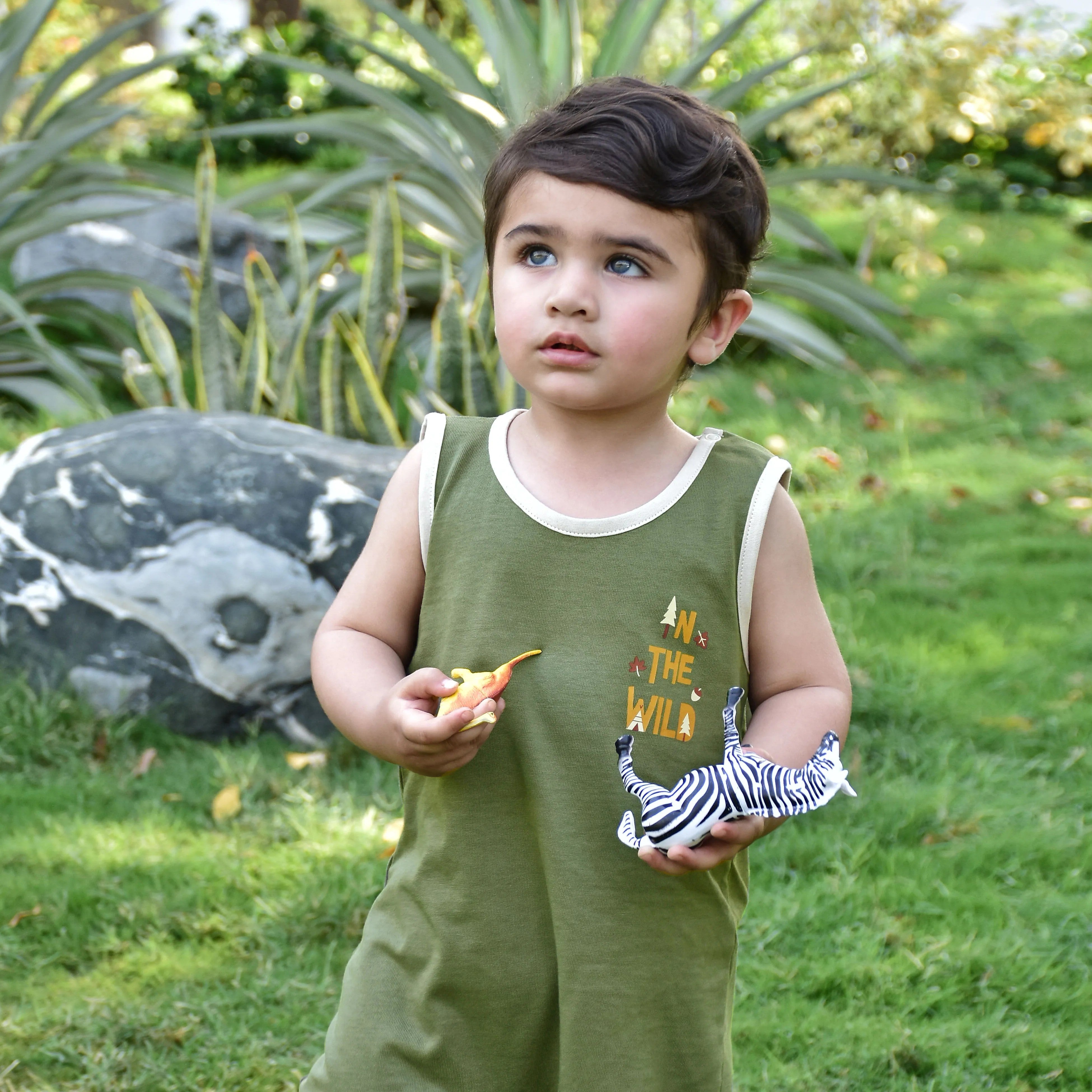 Half Length Romper (In The Wild)