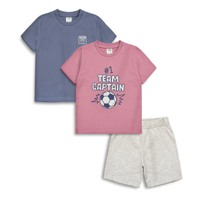 Set of Two T-Shirts & Shorts