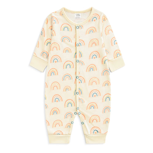 Baby Girl Full Length Romper (Rainbow)