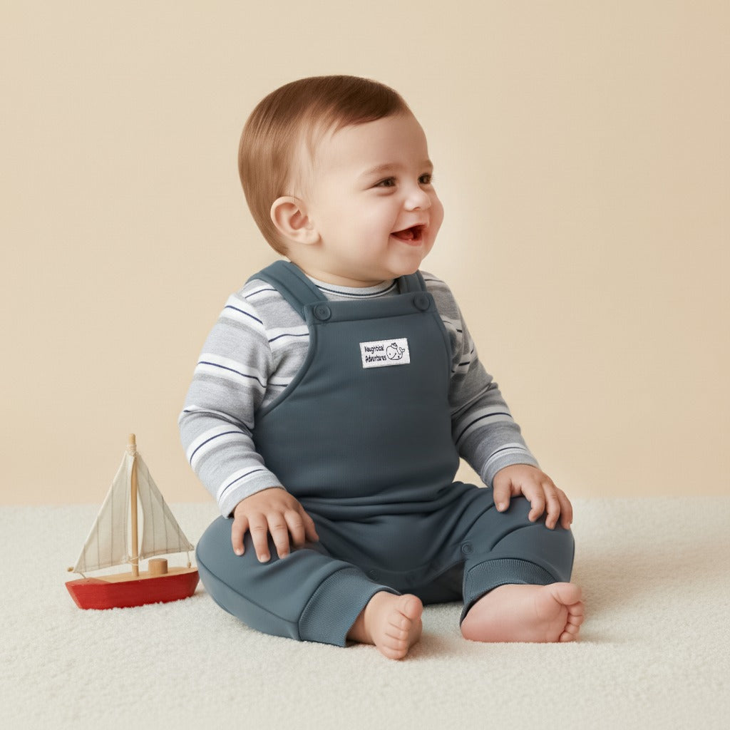 Baby Fleece Romper Set (Naughtical Adventures)