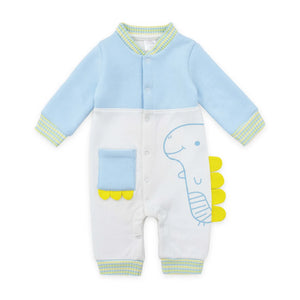 Baby Fleece Romper Dino