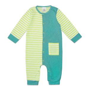 Baby Full Length Romper (Stripes)