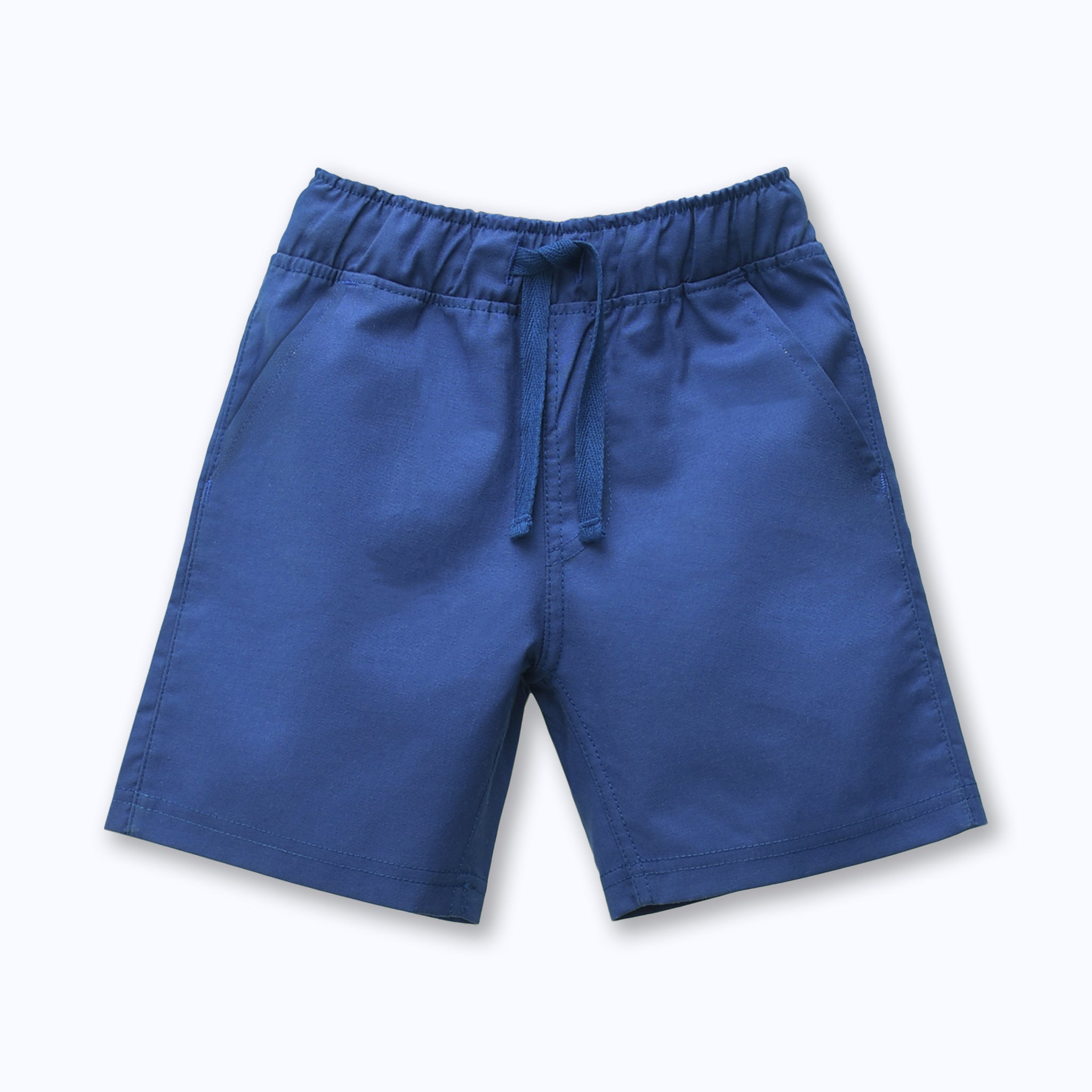 Woven Pull-on Shorts (Navy Blue)
