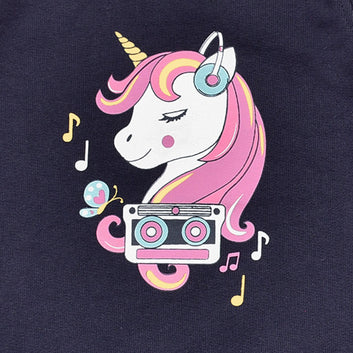 Crew Neck Sweatshirt (Music Unicorn)
